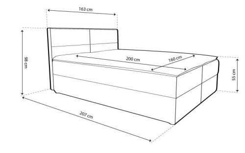 Aramis Boxpsring ágy