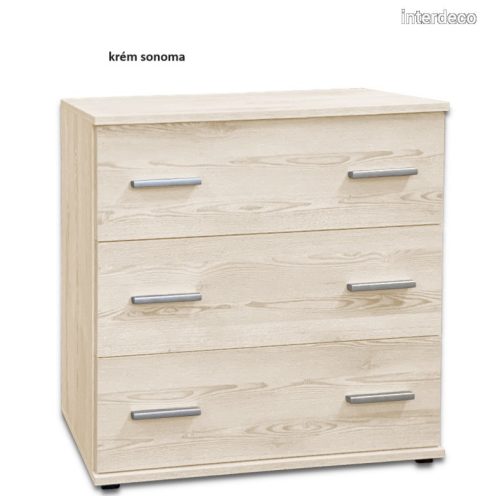 Eryk 3 fiókos komód