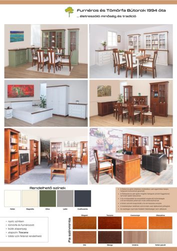 Concerto 5502 komód 2 ajtó 4 fiók