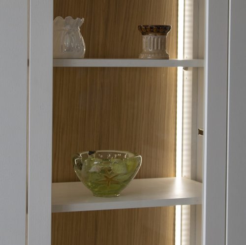 Modena 9507 magas komód 2 ajtós +1 üvegajtós + 2 fiókos