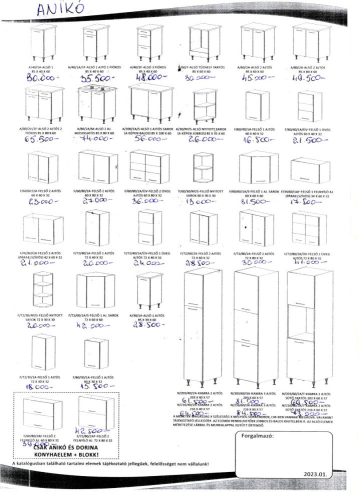 Anikó 240 konyhabútor