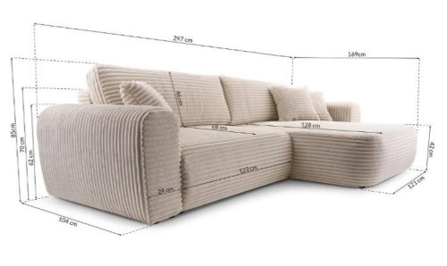 Felhő sarokülőgarnitúra